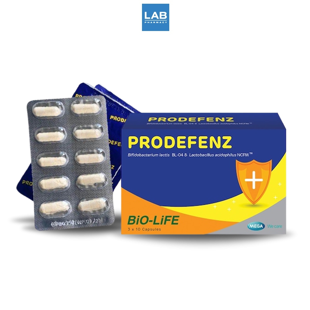 MEGA We care Prodefenz 3x10 Capsules เมกา ว แคร โปรดเฟนซ ผลตภณฑ